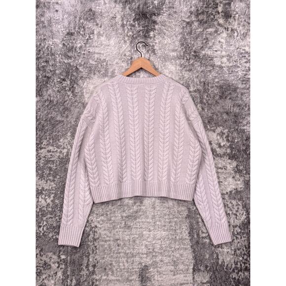 Mayson The Label Sweater Small Womens Cashmere Wool Cable Knit Relax Fit - Picture 3 of 9